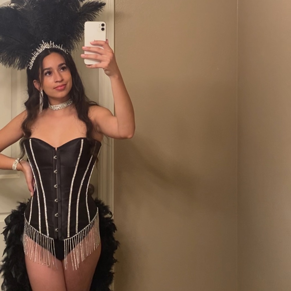 HANDMADE SHOWGIRL HALLOWEEN COSTUME